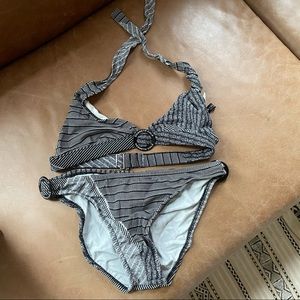 Kenneth Cole graphic print Bikini